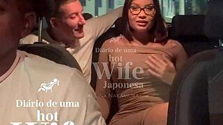 I, the cuckold, enjoyed recording Lina Nakamura's interracial assfucking with John Coffee.