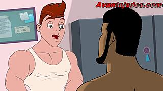 Wow! Sexo Cartoon Shows Sarado Putinho Getting Wild at the Gym!