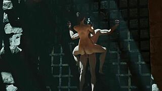 the bitch tries fucking different men one by one to chase that orgasm