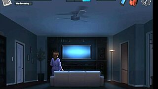 summertime saga unfolds as a milf savors his impressive white cock.