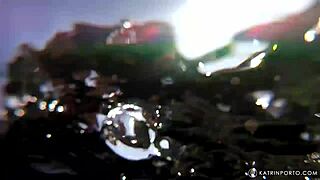 BBW Strips Naked with Hairy Pussy in Public Spot