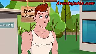 Wow! Sexo Cartoon Shows Sarado Putinho Getting Wild at the Gym!