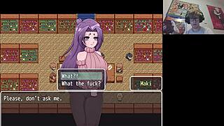 naughty library fun with hentai quiz game uncensored doggystyle cumshot