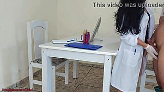 doutora jennyfer fixes erection issue during outdoor exam