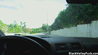 i pick up ebony for a quick blowjobj on the street