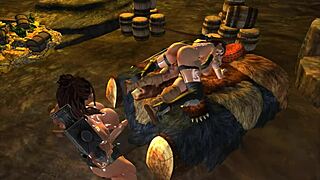 Tranny quest unfolds as a barbarian tale of adventure