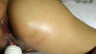 Kinky Ebony Lesbians Use Toys to Finger, Spank, and Fuck Each Other's Asses