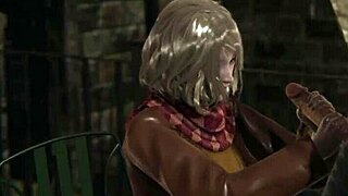 Resident Evil 4 Remake Ashley in 3D Hentai Action