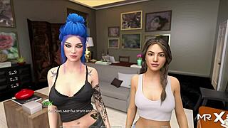 Girlfriend Kisses Girlfriend In Acting Lessons!