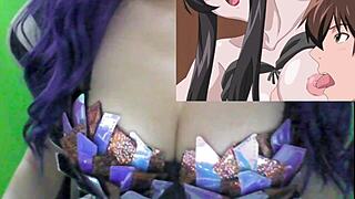 Hentai Amanee Part 2 Fucks Milf Neighbor While Husband Plays