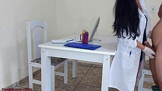 doutora jennyfer fixes erection issue during outdoor exam