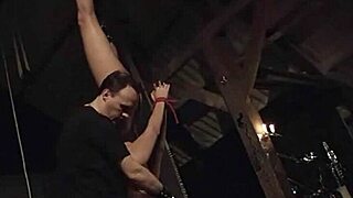 Ballgagged teen punished with vibrator 😈