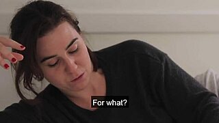 Roommates rip clothes and fuck in dorm bed