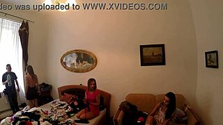 Feeling Excited As Tight-Ass Girls Strip And Twerk In Panties At The Party