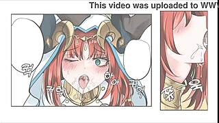 Genshin Impact Comic: A Flower Blooming in Smoke Uncensored Spanish Dub