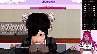 Vtuber Lewdneko dives into Harem Hotel antics in part 24 of wild game