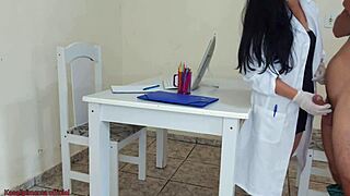 doutora jennyfer fixes erection issue during outdoor exam