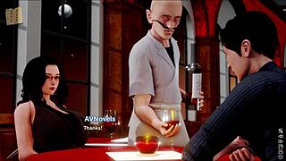 Hey, is this hot housewife giving handjob to monster cock at home?