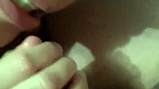 Carol gets tasty creampie in voyeur oral fun