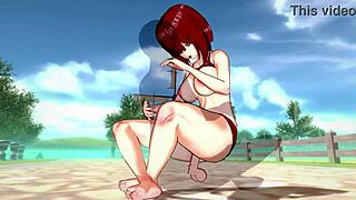 3d hentai adventure with big ass and big tits characters