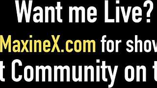 Asian Mistress MaxineX Forces Bound Slave Jada Fire to Squirt