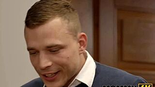 Freaky cuckold seduction by a hot European cougar