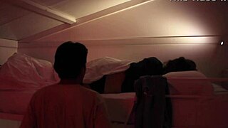 Roommates rip clothes and fuck in dorm bed