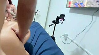 Blonde Whore Gets Bareback Ass Pounding in Wild Couple Swap with Monster Cock Roommates