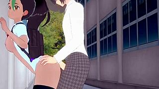 Intense Pokémon Hentai Sex with Nemona and Iono!