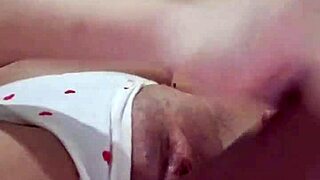 close-up view of a juicy pussy with tattoos and monster features