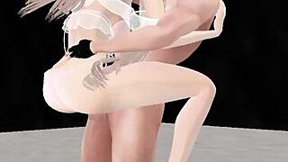 i moan as the cute bunny girl fucks me rough