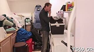 Sweet Babe Sucks and Rides Big Cock!