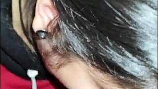 white moon gives a deepthroat blowjob to end the night pov! 😘💦