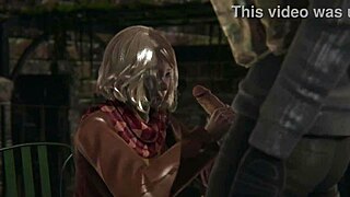 Resident Evil 4 Remake Ashley in 3D Hentai Action