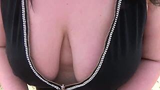 i'm so horny watching these two slutty friends squirt in public