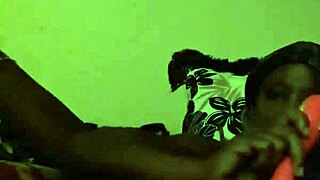 In this homemade scene, the ebony amateur digs deep with a dildo, leading to a juicy squirting orgasm