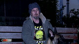 young domina trying to dominate older man in uncensored video