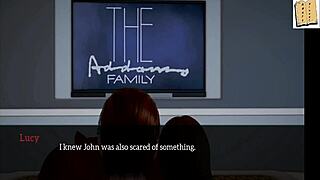 Redhead Teen In 3D Family Game Sex