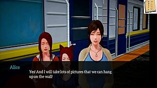 Redhead Teen In 3D Family Game Sex