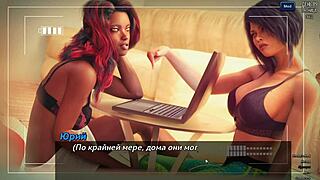 Beautiful anime game with big tits and big cock scenes.