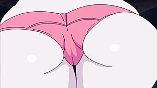 Beautiful anime ass gets mangled