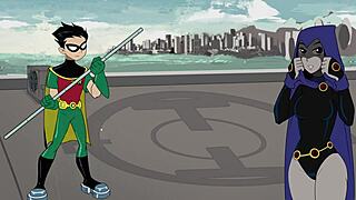 raven masturbates in the game