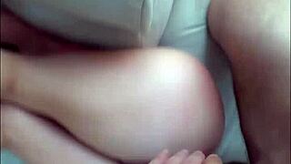 Not for the faint-hearted, homemade rough anal with monster cock creampie