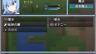 Playing hentai game featuring stockings and asian characters, search for doribire on google