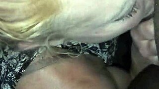 Ann sucking black dick