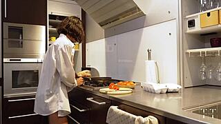 fucking my boss's wife right in his own apartment space