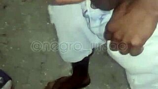 brazilian guys have outdoor orgy on public street