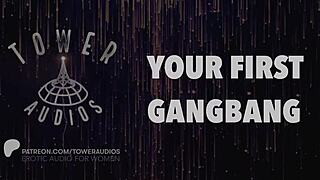 i'm yur first gangbang errotic audio wit dirty talk for wimmin