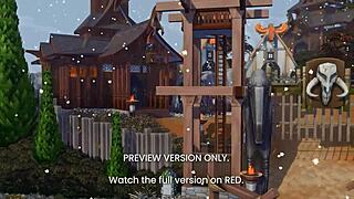 I-I can't believe I'm watching this mighty viking in 3d hentai, it's so naughty and sexy, preview version.