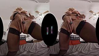 VRAllure Mistress Mommy Commands You in Solo Lingerie Show